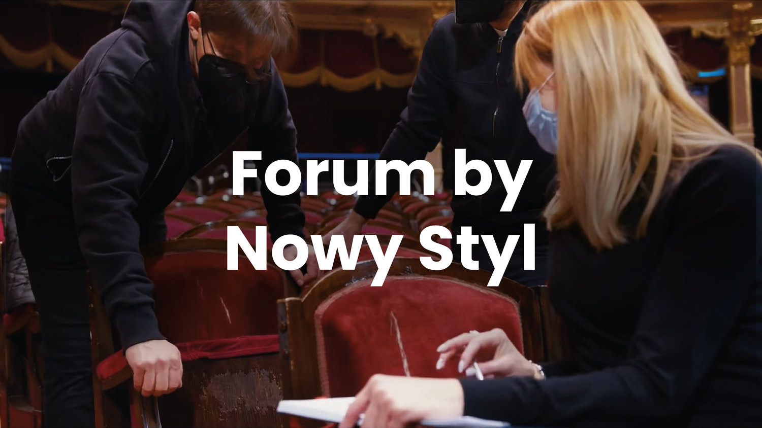 PREMIUM: Nowy Styl krzesła dla teatru